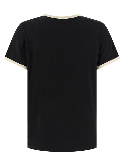 Moncler Black Cotton T-Shirt