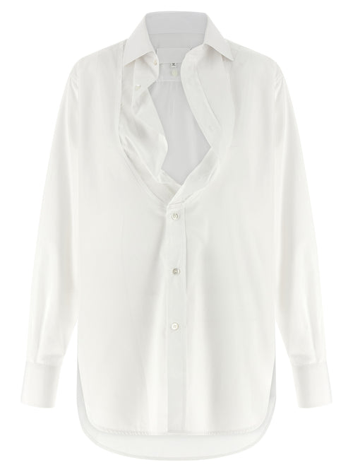 Maison Margiela White Cotton Blouse