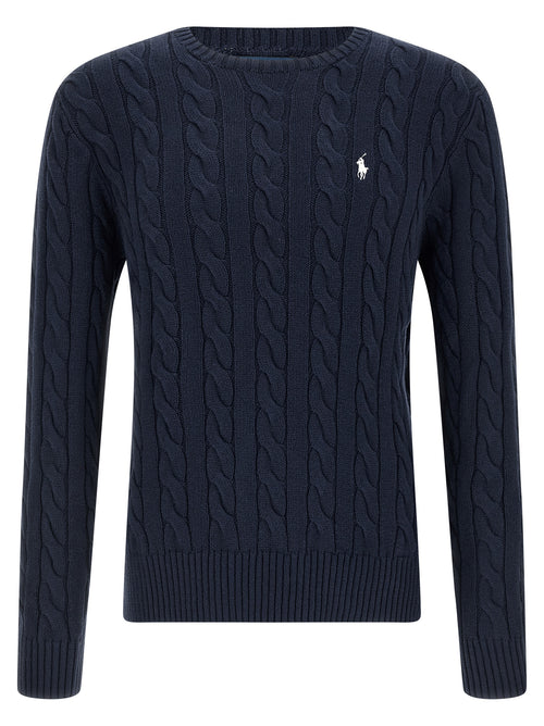 Polo Ralph Lauren Blue Cotton Cardigan
