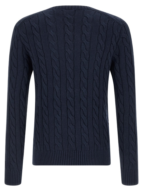 Polo Ralph Lauren Blue Cotton Cardigan