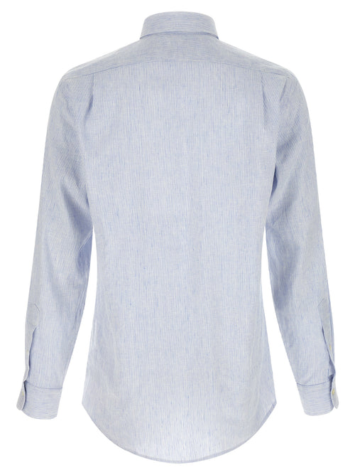 Polo Ralph Lauren Blue Linen Blouse