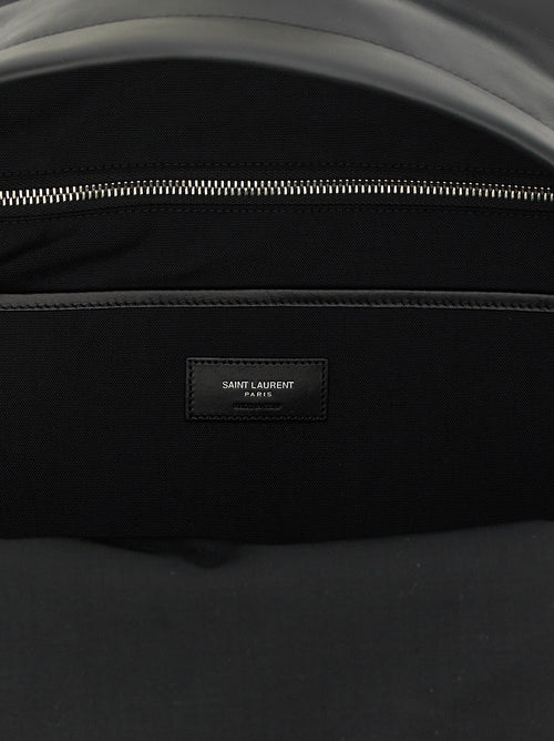 Saint Laurent Black Calfskin Backpack
