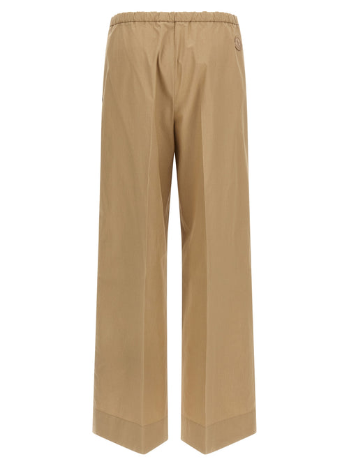 Moncler Beige Cotton Casual Pants