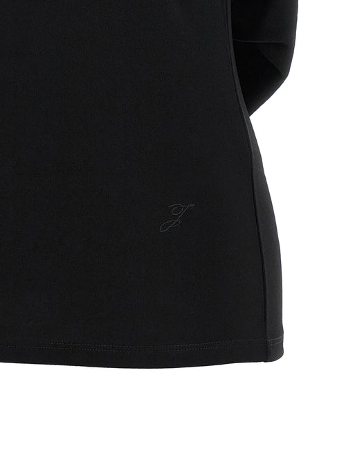 Jacquemus Black Viscose T-Shirt