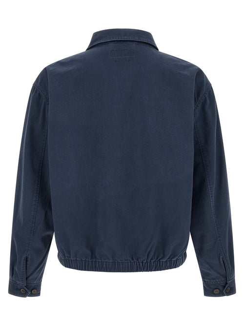 Polo Ralph Lauren Blue Cotton Full-Length Jacket