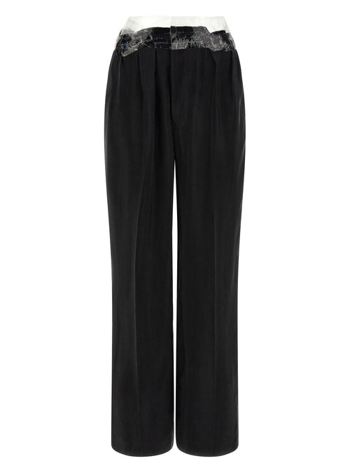 Maison Margiela Black Copper Casual Pants