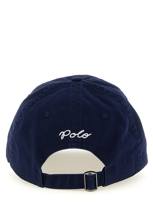 Polo Ralph Lauren Blue Cotton Cap (Baseball Hat)
