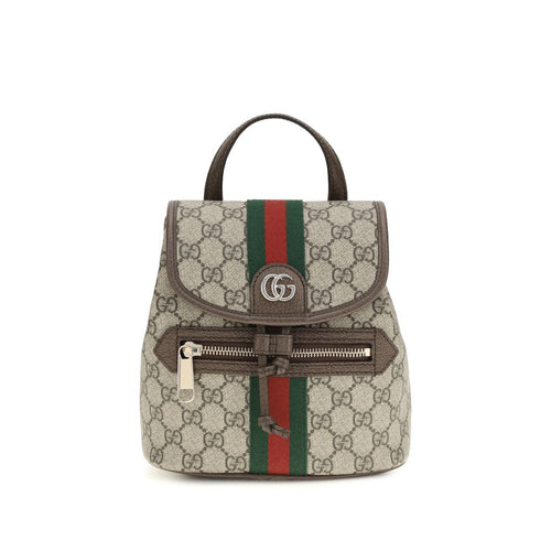 Gucci Beige Fabric Backpack
