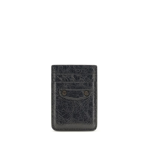 Balenciaga Black Lamb Ovis Aries Wallet