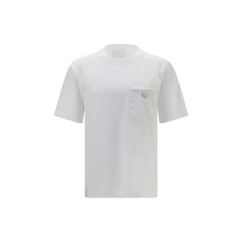 Prada White Cotton T-Shirt