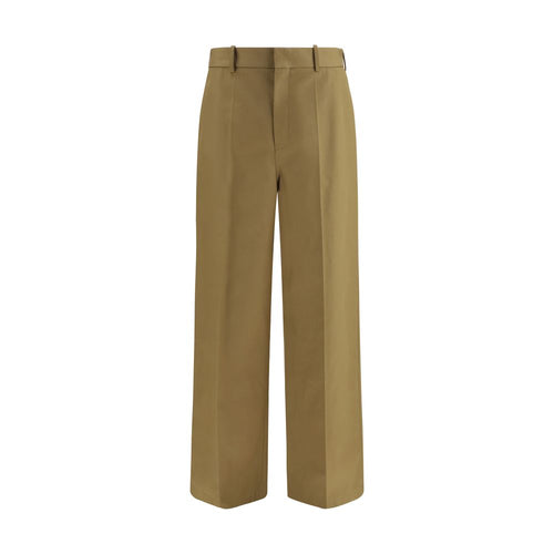Balenciaga Beige Cotton Chino Pants
