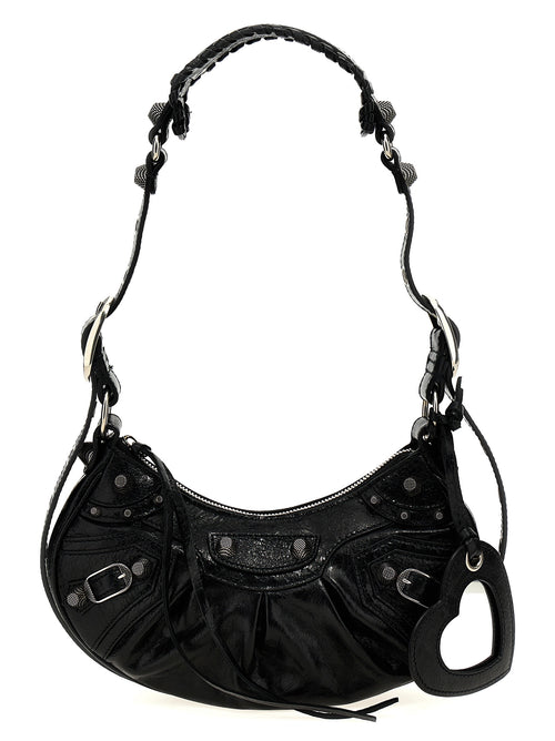 Balenciaga Black Lamb Leather Crossbody Bag