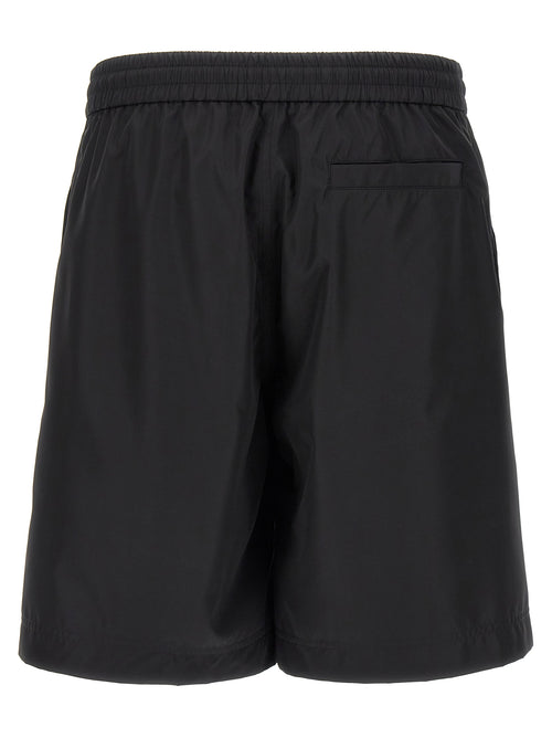 Givenchy Black Polyester Bermuda Shorts