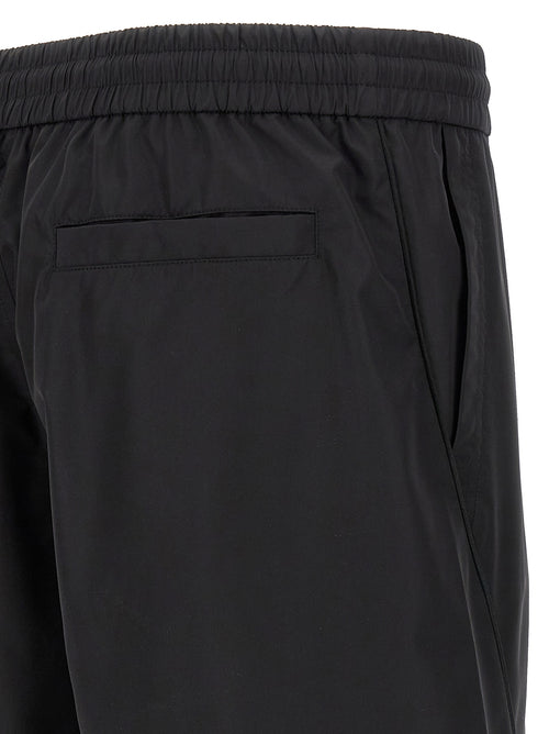 Givenchy Black Polyester Bermuda Shorts