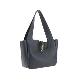Saint Laurent Black Calf Leather Bos Taurus Shoulder Bag