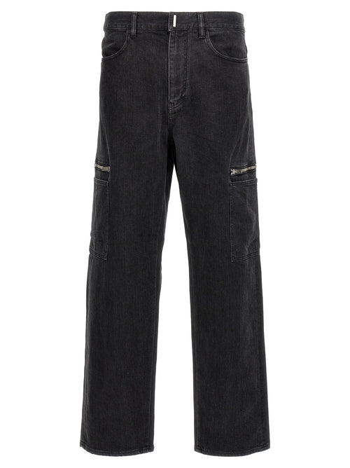 Givenchy Black Cotton Jeans Denim