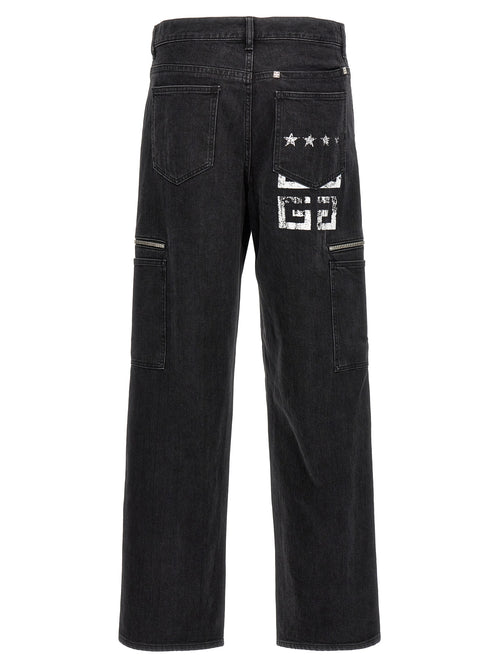 Givenchy Black Cotton Jeans Denim