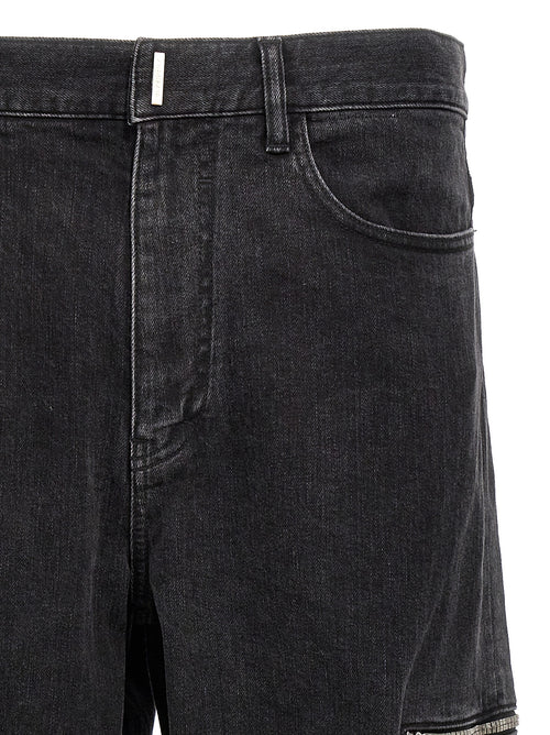 Givenchy Black Cotton Jeans Denim