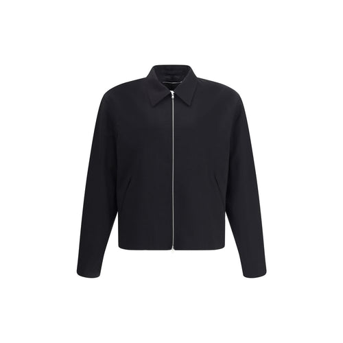 Our Legacy Black Wool Oves Aries Full-Length Jacket