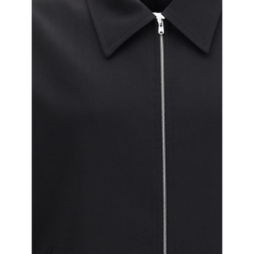 Our Legacy Black Wool Oves Aries Full-Length Jacket