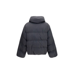 Balmain Black Viscose Full-Length Jacket