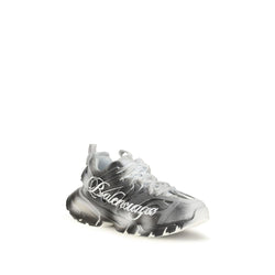 Balenciaga Gray Polyamide Athletic Sneakers
