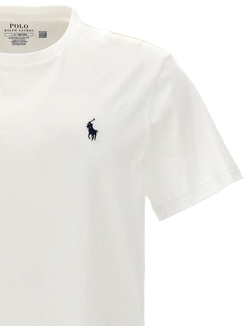 Polo Ralph Lauren White Cotton T-Shirt
