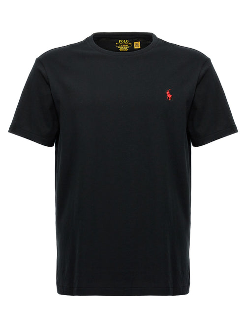 Polo Ralph Lauren Black Cotton T-Shirt