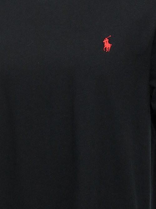 Polo Ralph Lauren Black Cotton T-Shirt