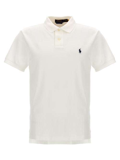 Polo Ralph Lauren White Cotton Polo Shirt