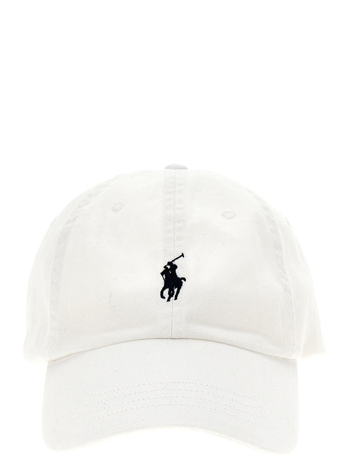 Polo Ralph Lauren White Cotton Cap (Baseball Hat)