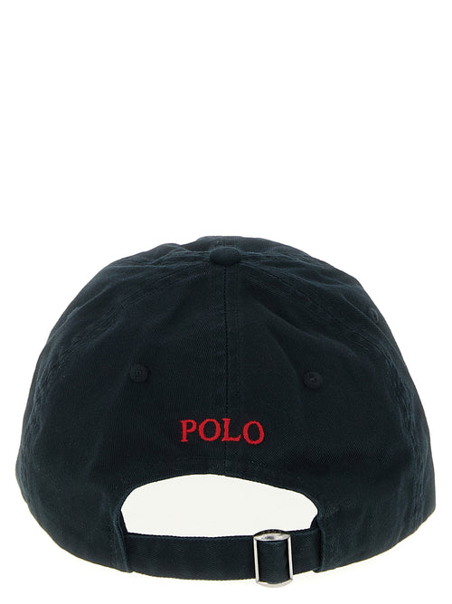 Polo Ralph Lauren Black Cotton Cap (Baseball Hat)