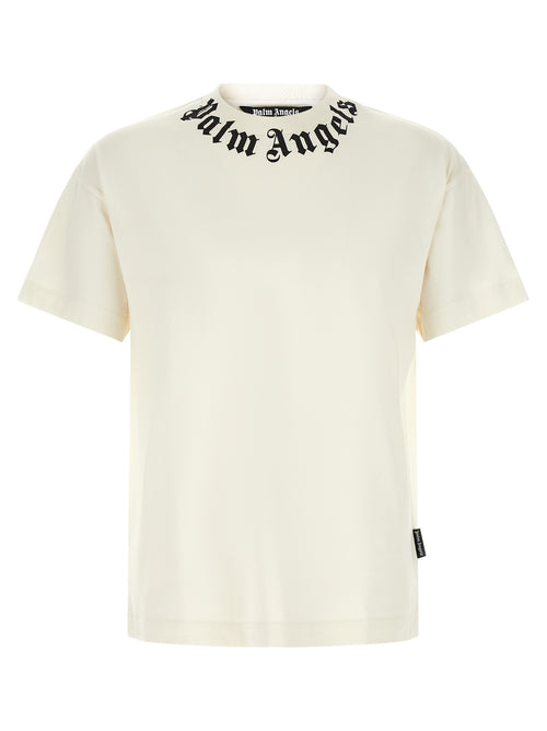 Palm Angels Bicolor Cotton T-Shirt