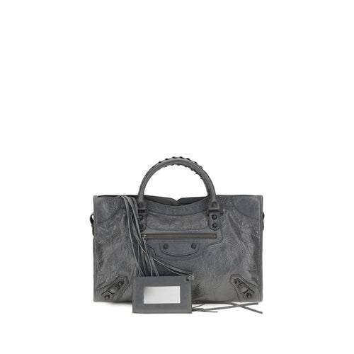 Balenciaga Gray Lamb Ovis Aries Handbag
