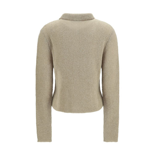 Our Legacy Beige Alpaca Vicugna Pacos Polo Shirt