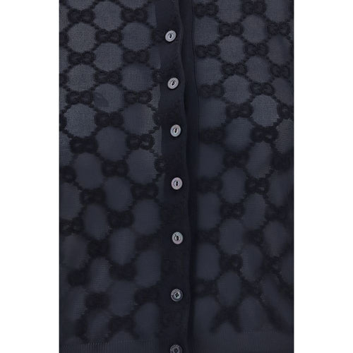 Gucci Black Viscose Cardigan