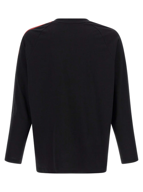 Y-3 Black Cotton T-Shirt