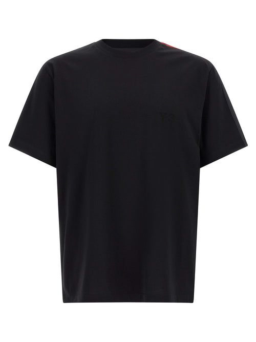 Y-3 Black Cotton T-Shirt