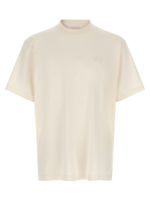 Y-3 White Cotton T-Shirt
