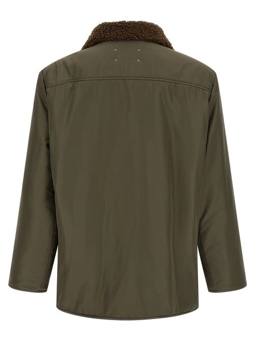 Maison Margiela Bicolor Polyester Parka