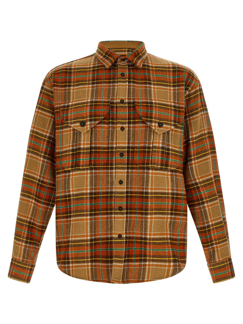 Dsquared² Orange Marabou Blouse