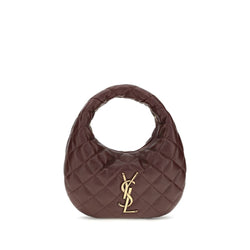 Saint Laurent Brown Lamb Ovis Aries Aries Handbag