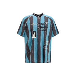 Palm Angels Blue Cotton Sportswear