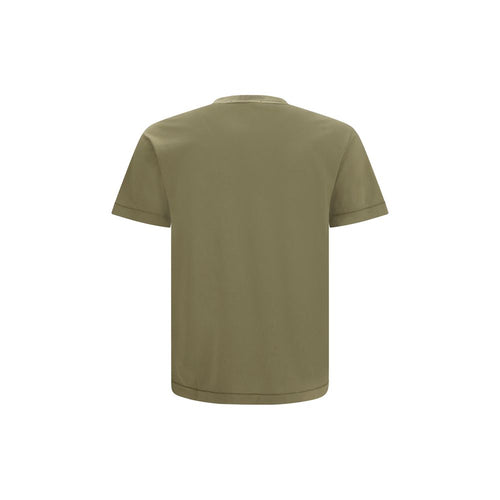 Stone Island Bicolor Cotton T-Shirt