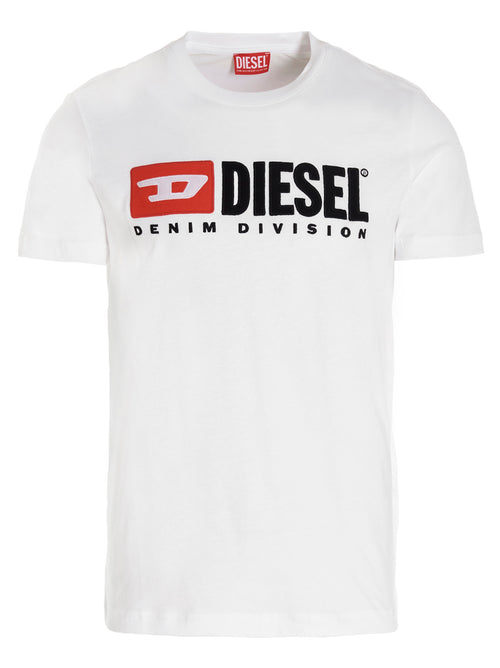 Diesel White Cotton T-Shirt