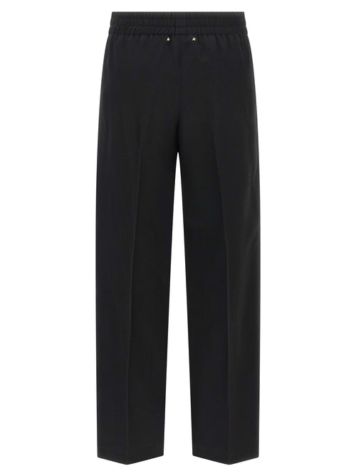 Golden Goose Black Virgin Wool Casual Pants