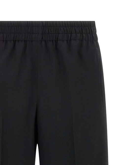 Golden Goose Black Virgin Wool Casual Pants