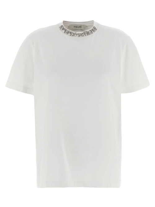 Golden Goose White Cotton T-Shirt