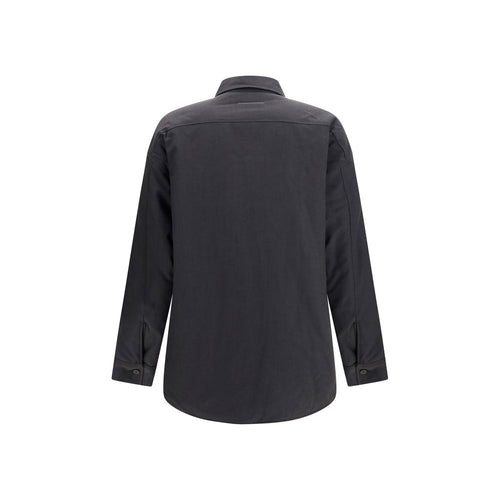 MM6 Gray Wool Oves Aries Shirt