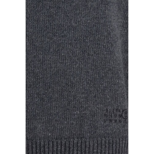 MM6 Gray Wool Oves Aries Sweatshirt